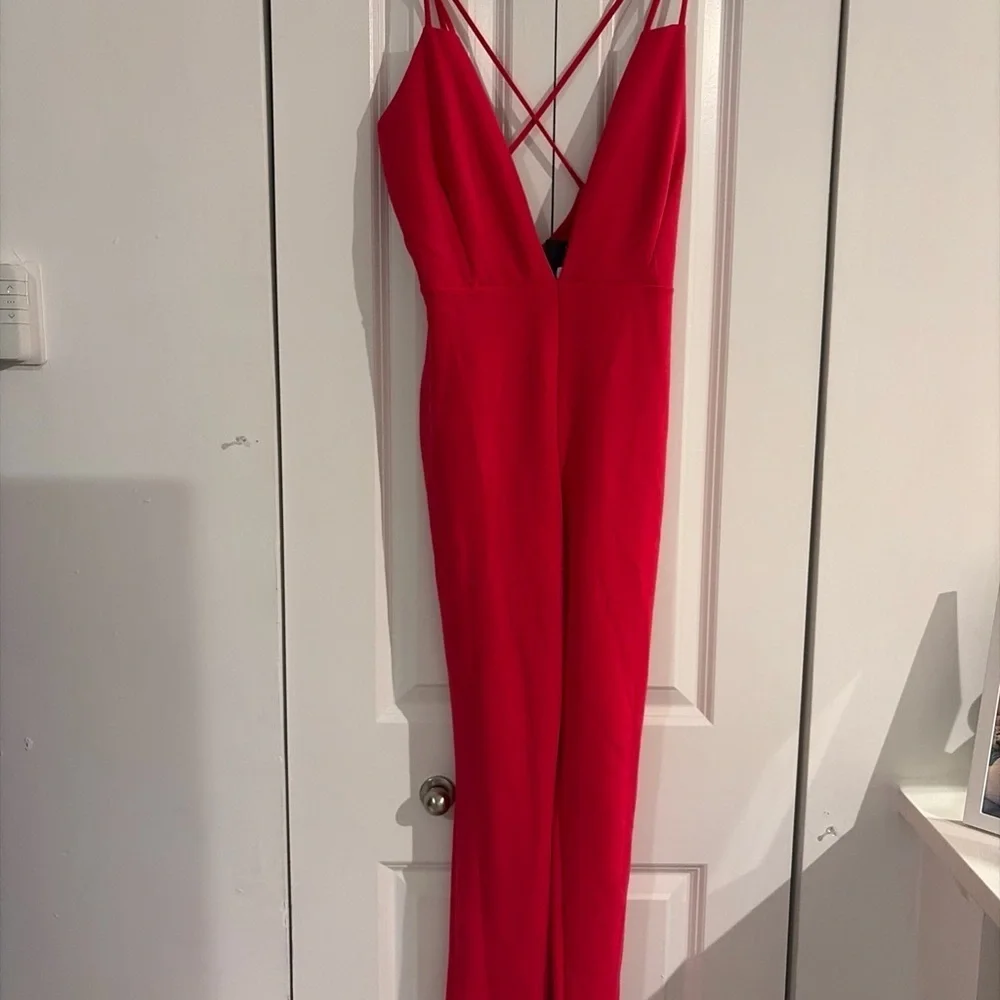 Fashion Nova Bold Pink Bodysuit NWT